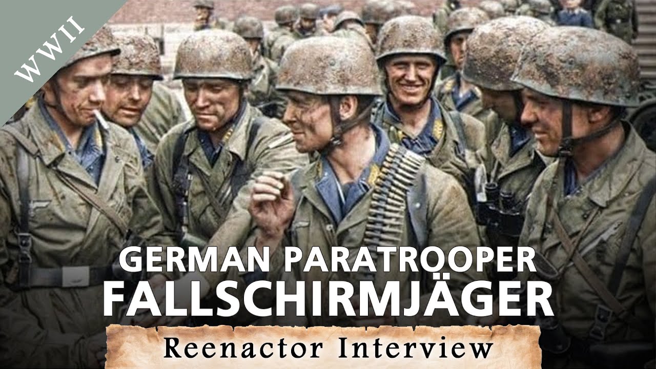 WW2 German Paratrooper / Fallschirmjäger Interview + Kit Display!