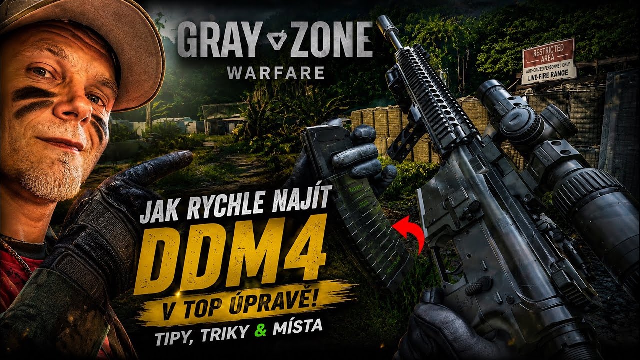 unlock DDM4 Phantom Lance and AK 308 after 20 min in Grayzone Warfare