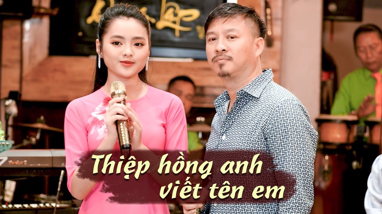 2 Chú Cháu Song Ca Quá Hay Quá Ngọt - Thiệp Hồng Anh Viết Tên Em | Quang Lập & Thu Hường