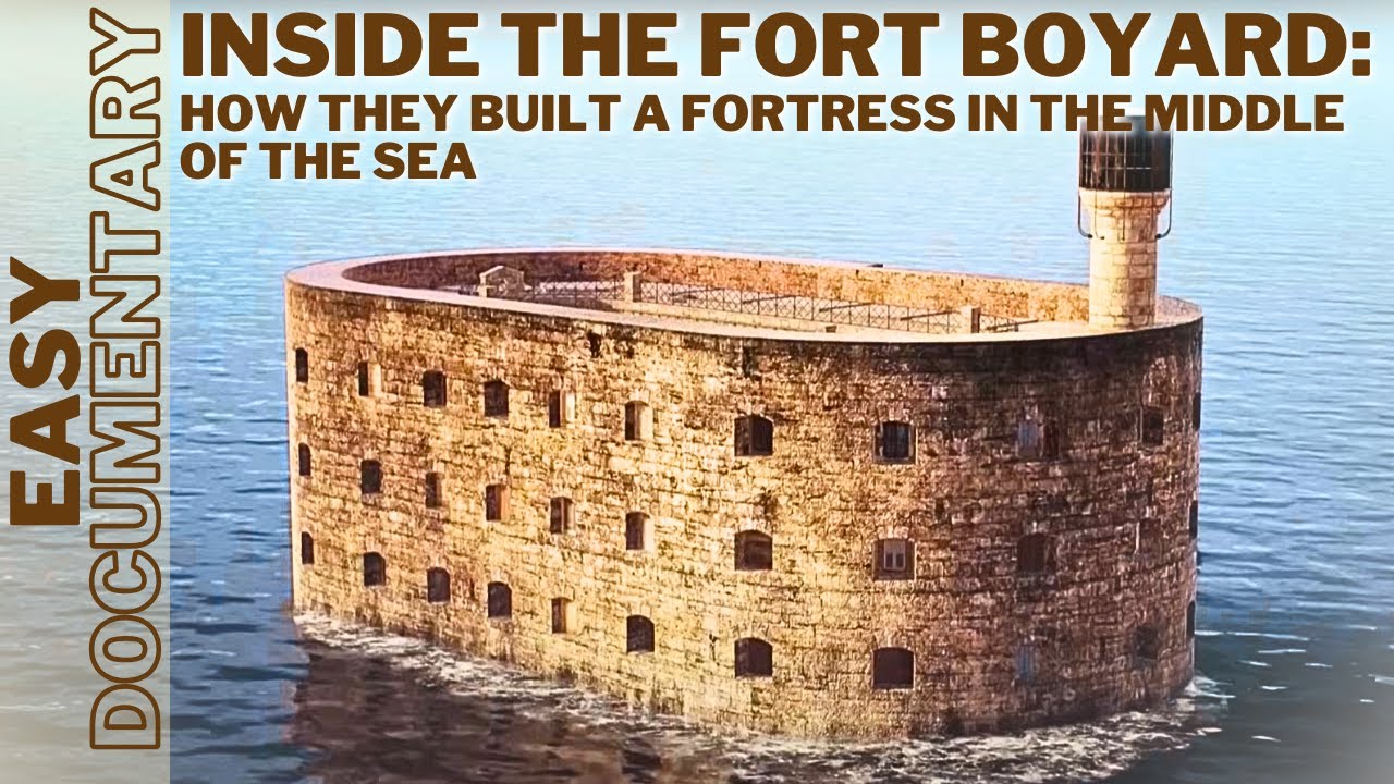Inside the Fort Boyard: How They Built a Fortress in the Middle of the Sea - Full Documentary