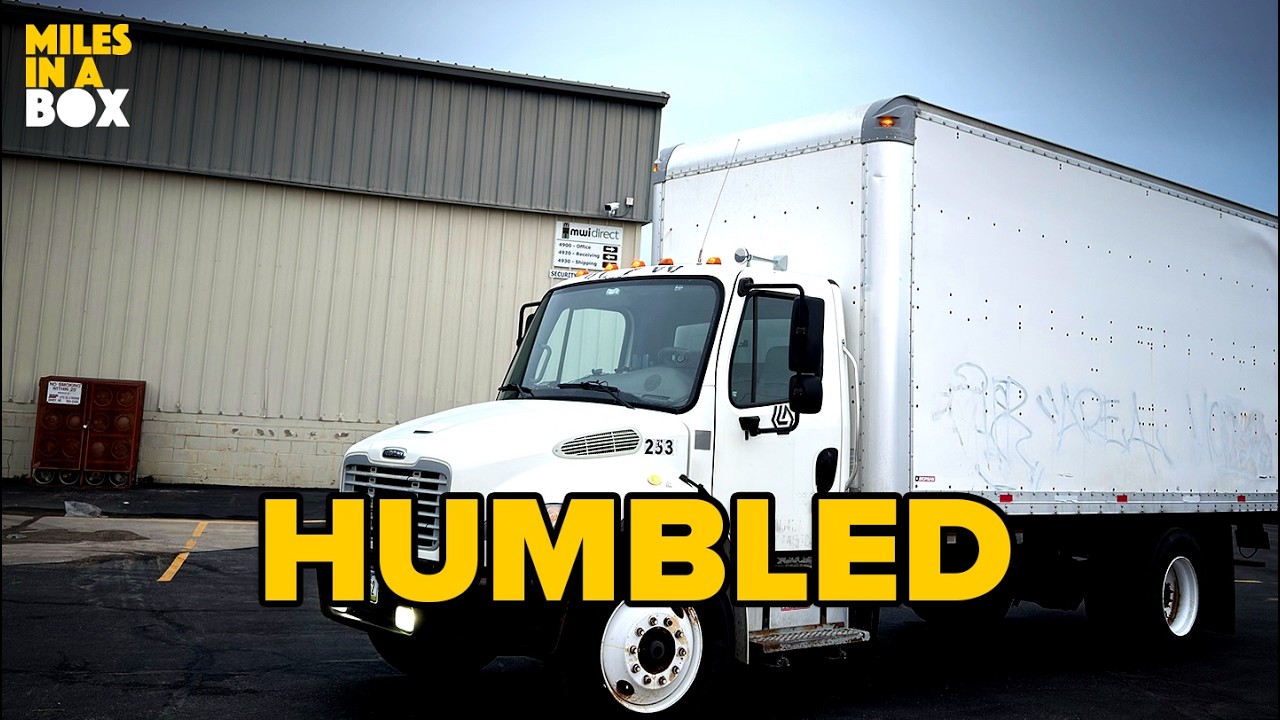 this trip humbled me... Missed my nap | OTR box trucking
