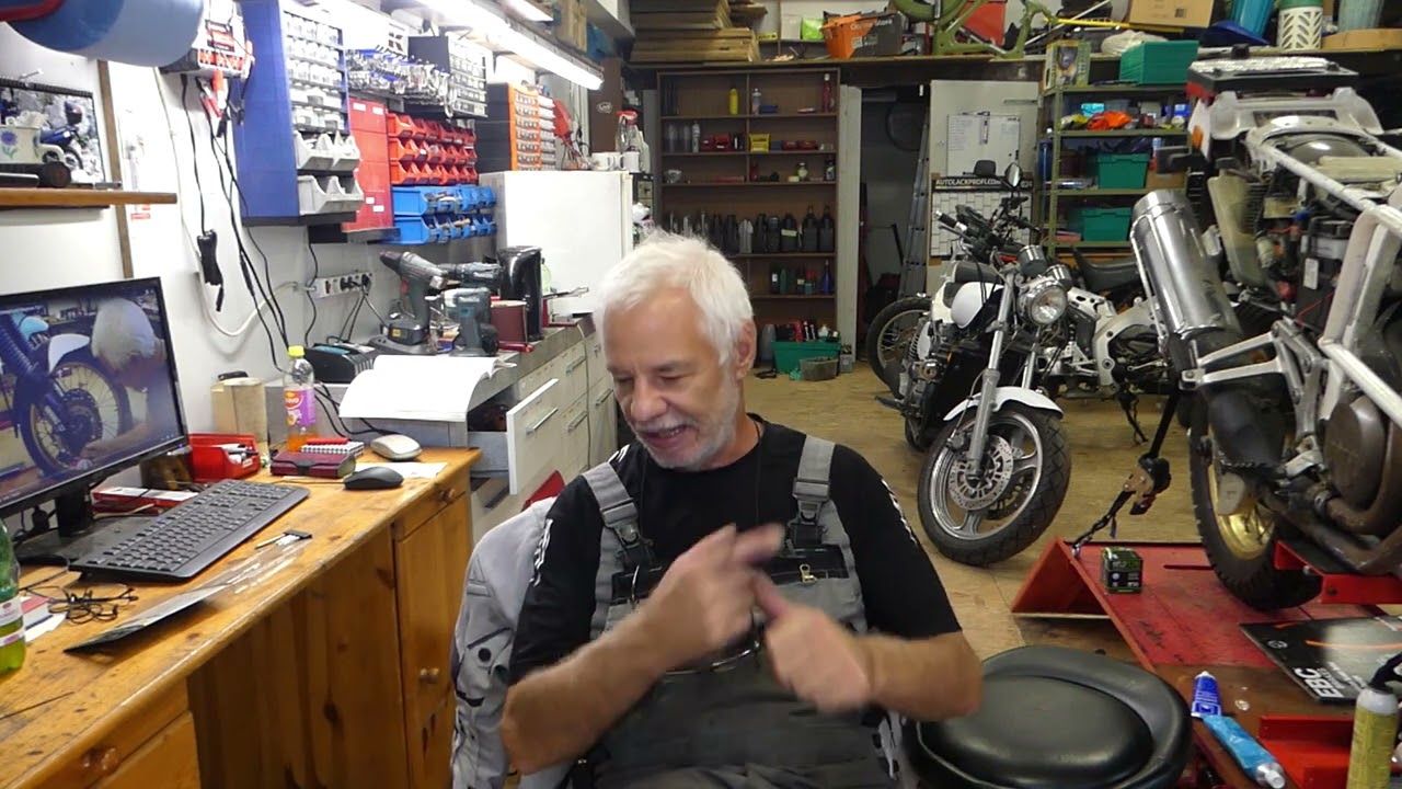 Honda Africa Twin RD04 Gabel und Bremse Vorne Teil 7