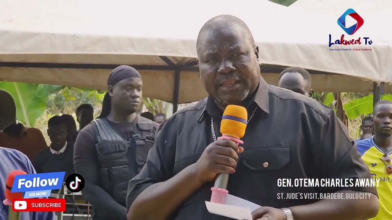 Gen. Otema Charles Awany received a shock of his life from St.Jude, Bardege