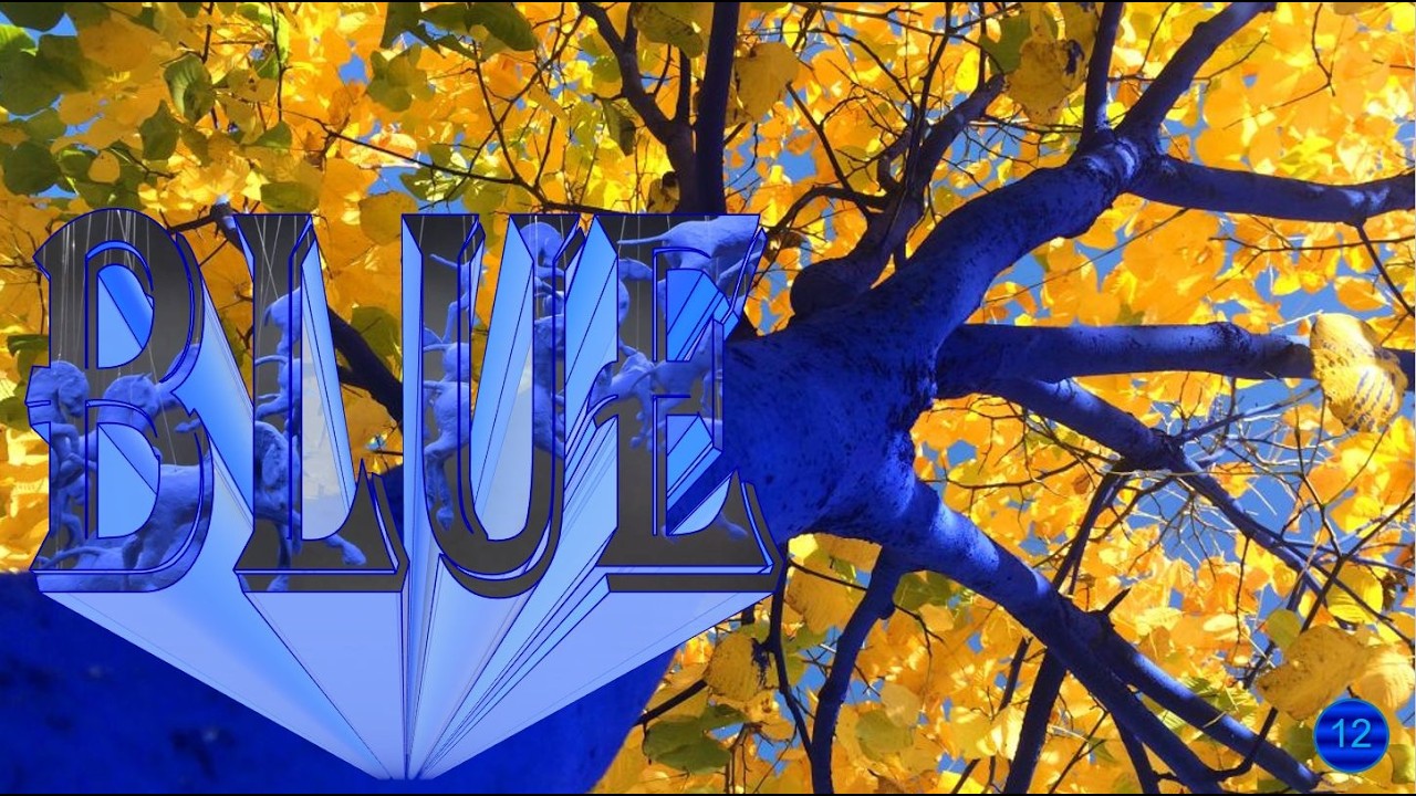 Shades of Blue 12 The blue trees