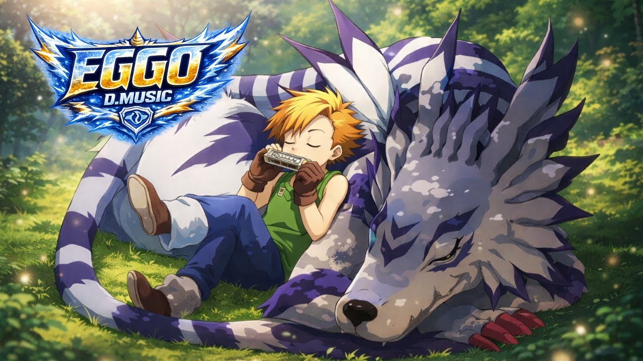 Brasão da Amizade [Matt e Gabumon - Digimon] EGGO D. MUSIC