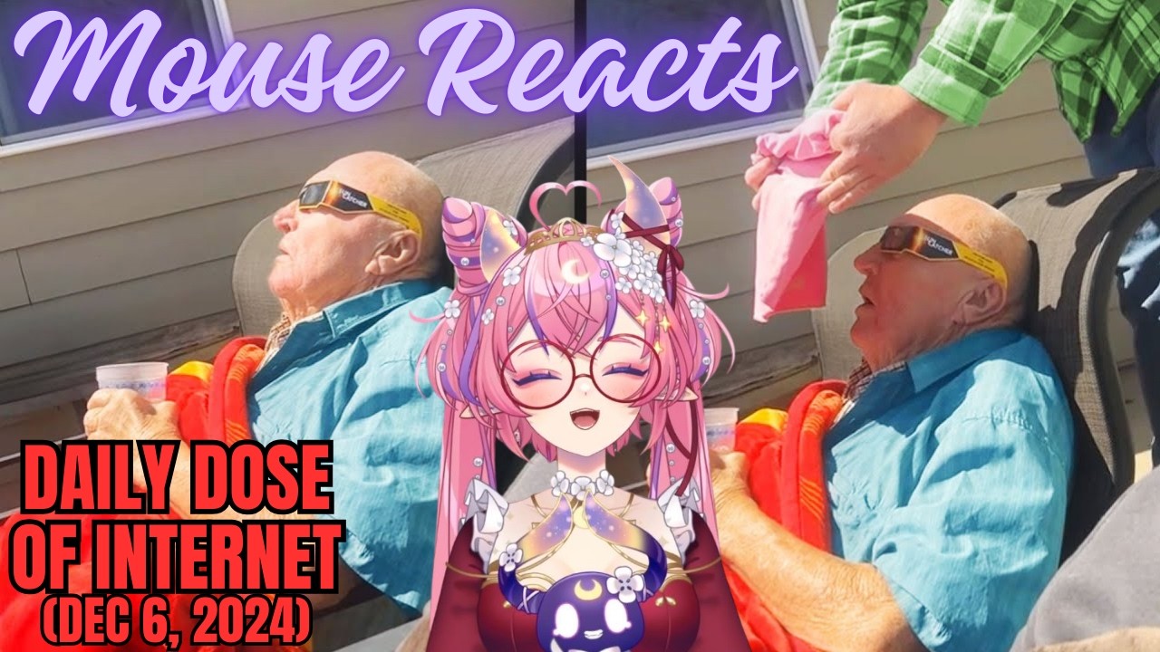 Mouse Reacts to Daily Dose of Internet: Nightmare Plane Scenario