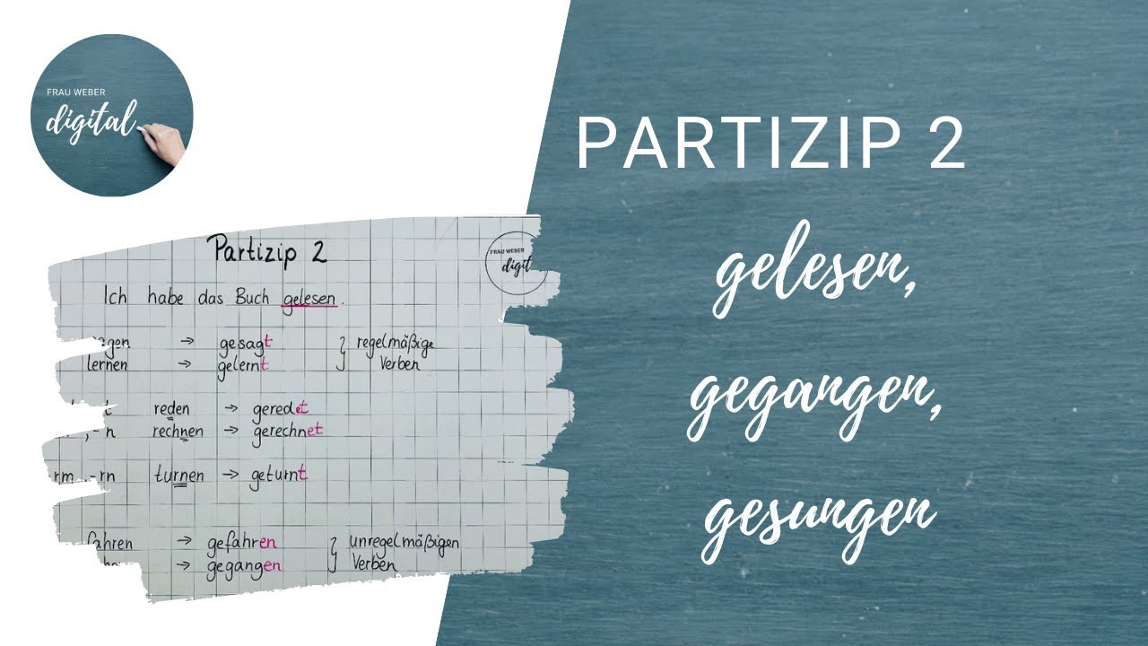 Partizip 2 - alle Regeln auf einen Blick