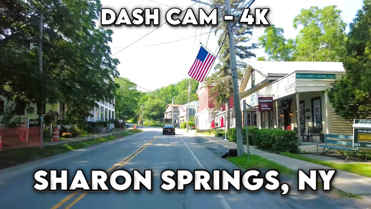 🚗 Sharon Springs, New York🌿4K Drive