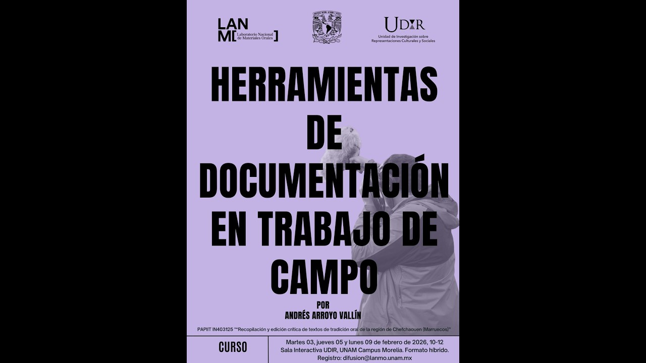 Curso Herramientas de Documentación en Trabajo de Campo | 3ª Sesión | 16 feb 2026