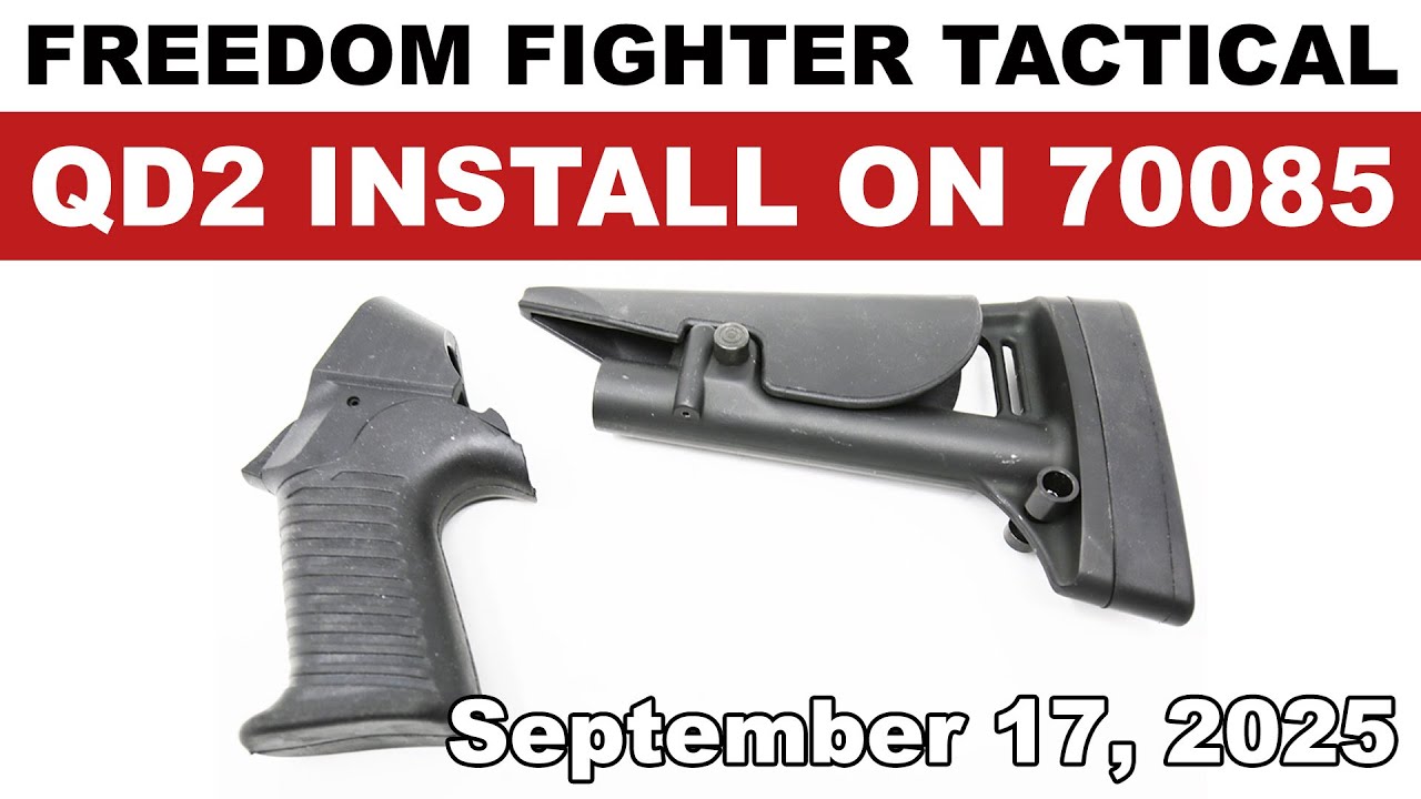 Installing an FFT QD2 Sling Mount Attachment to Benelli M4 Collapsible Stock 70085