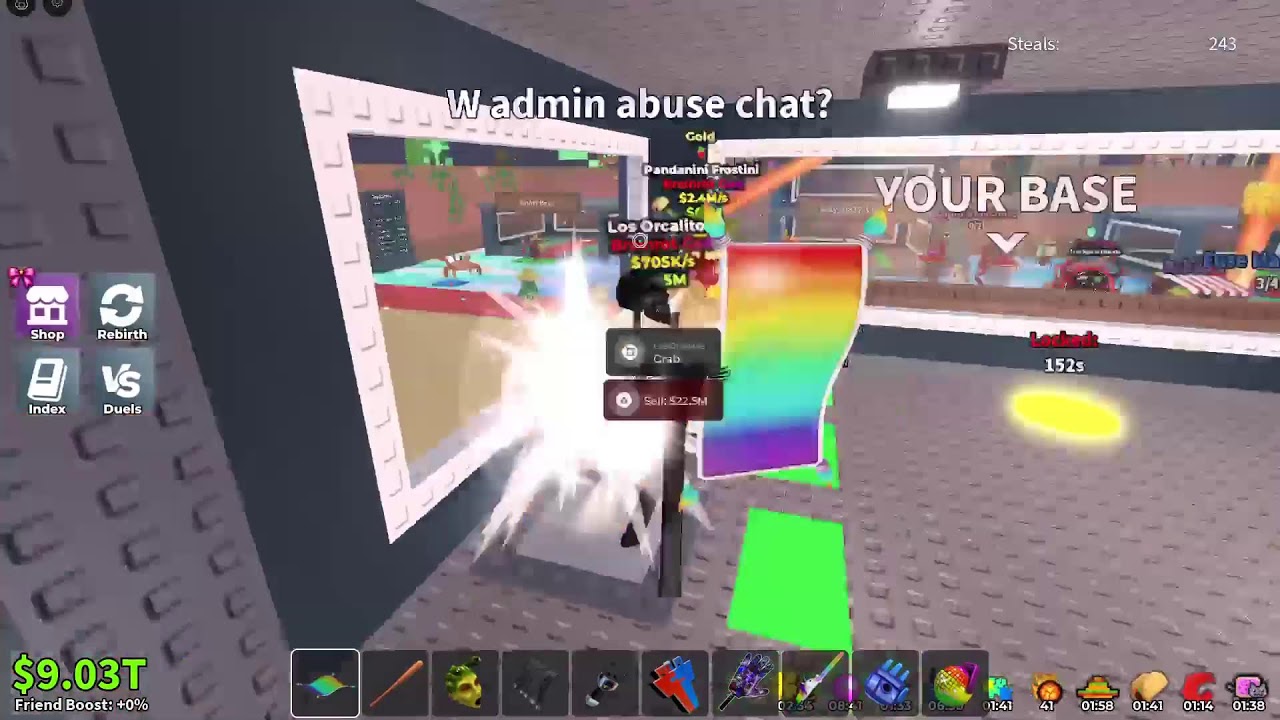 ADMIN abuse