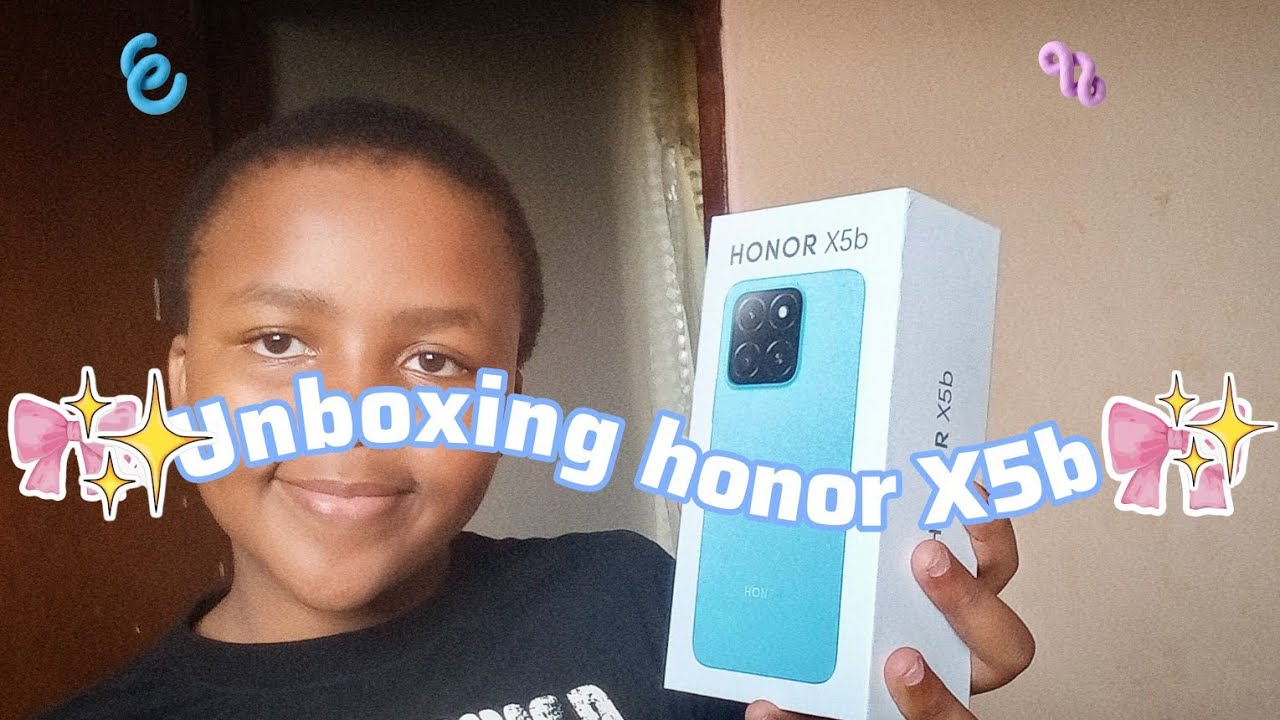 Unboxing honor X5b with me🎀🙊