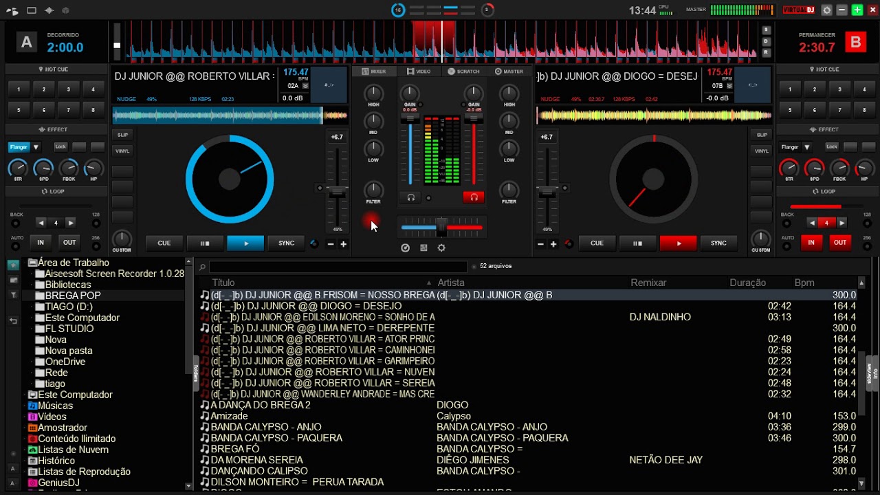 SET POP BREGA NA BATIDA SO AS BALAS DJ TIAGO PRESS&Atilde;O