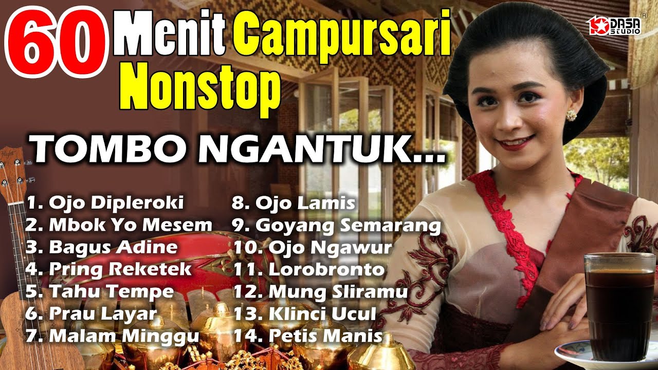 60 Menit Campursari Nonstop'' Tombo Ngantuk'' #Dasastudio