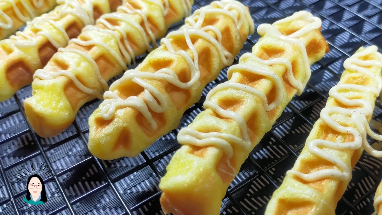 CHURROS WAFFLE \ CHURRO WAFFLE RECIPE DENGAN GLAZE TIRAMIZU