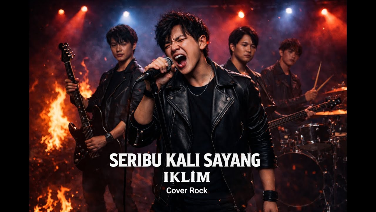 Seribu Kali Sayang | IKLIM | rock cover #iklimband