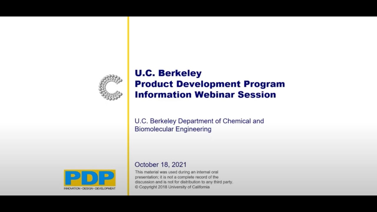PDP Info Session