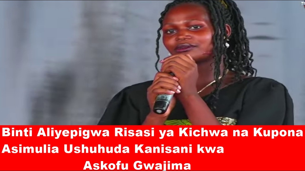 Simulizi ya Kushangaza: Binti Aliyepigwa Risasi ya Kichwa Atoa Ushuhuda kwa Askofu Gwajima