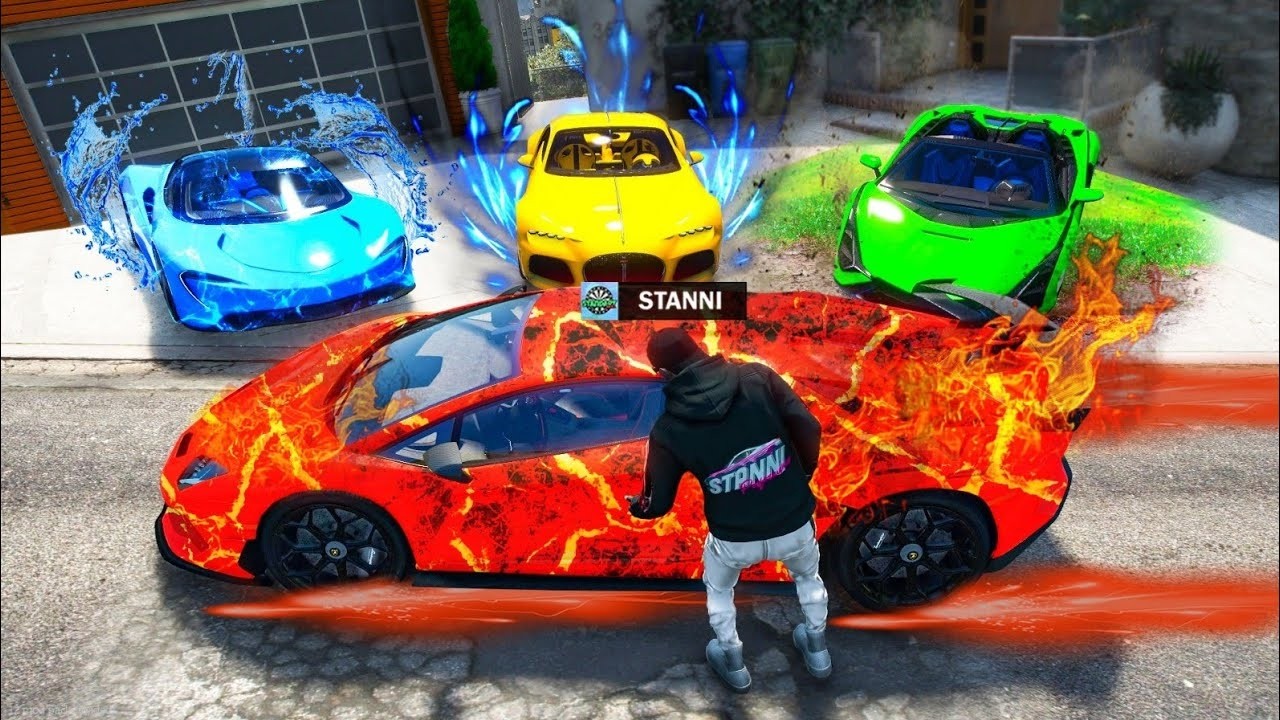 Ich KLAUE *ALLE* ELEMENTAR HACKER AUTOS in GTA 5!