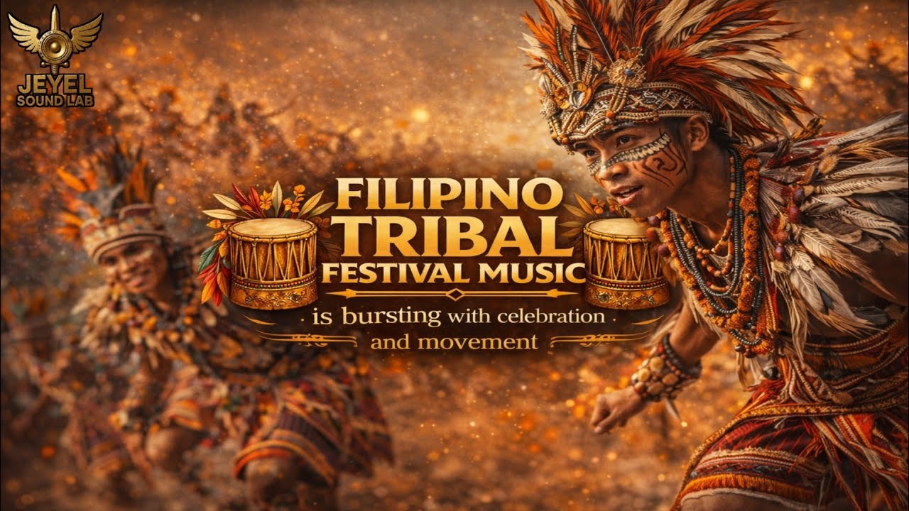 Filipino tribal festival music bursting with celebration and movement