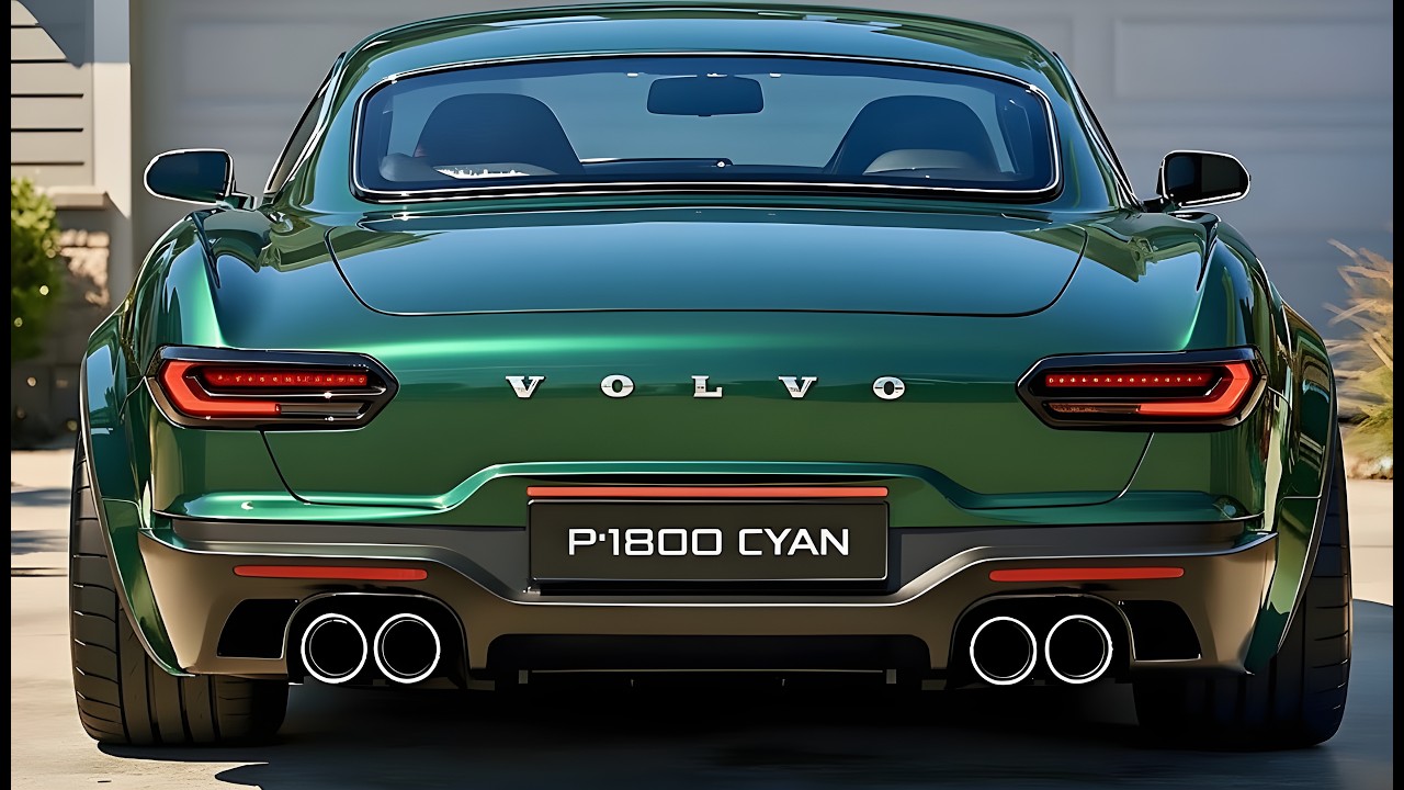 2026 Volvo P1800 Cyan Revival — The Scandinavian Legend Returns