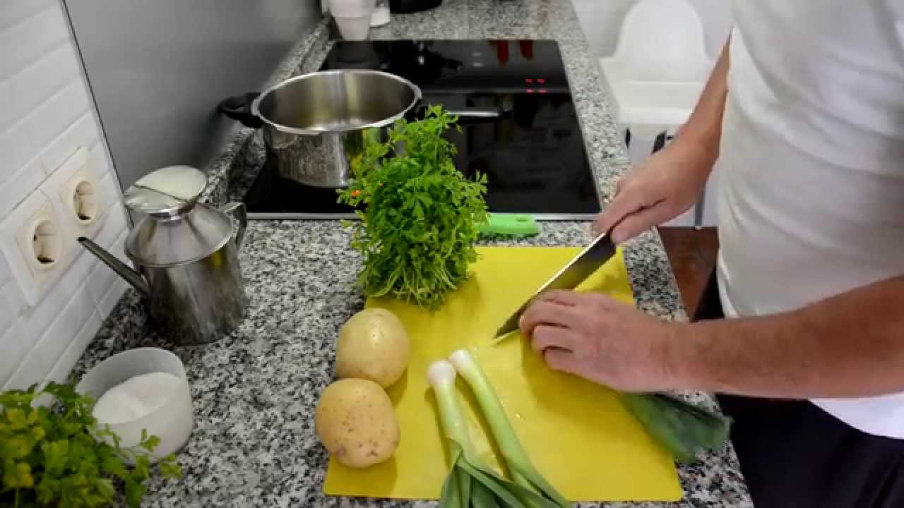 Crema de Berros. Las Recetas del Hortelano