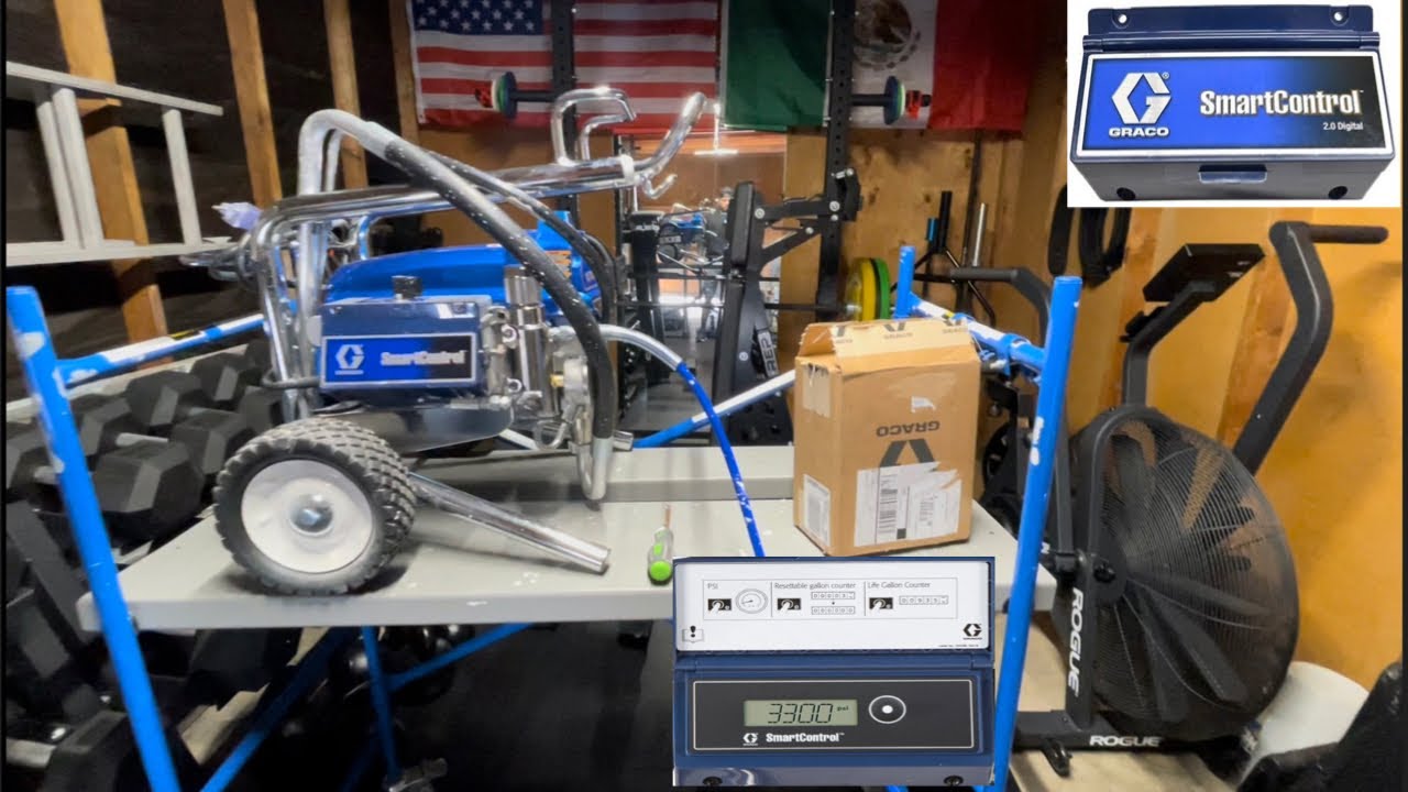 How to change GRACO Digital pressure Display 490 Pc Ultimate Max 11 airless sprayer | Smart Control