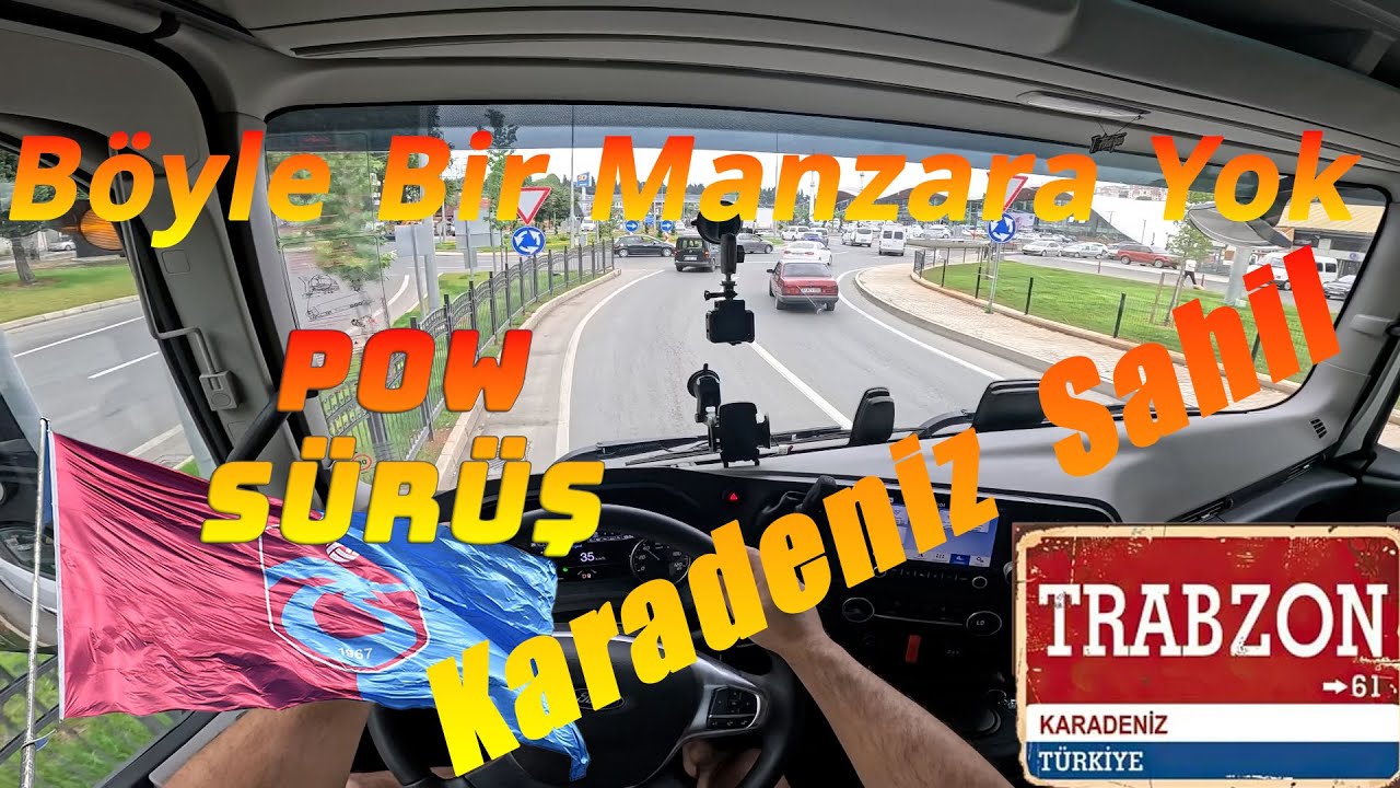 Karadeniz Sahil Yolu! / Polislerle Başımız Belada / En Güzel Karadeniz..! / Pow Sürüş