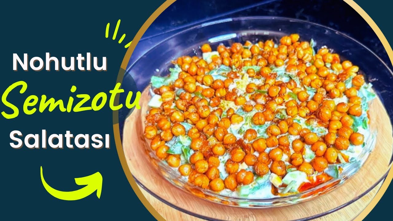 Çıtır Nohutlu Semizotu Salatası