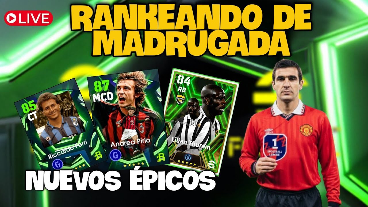 🔴DIVISIONES DE MADRUGADA🔥NUEVOS EPICOS INSANOS🔥COMENTA Y UNETE🔥 #efootball