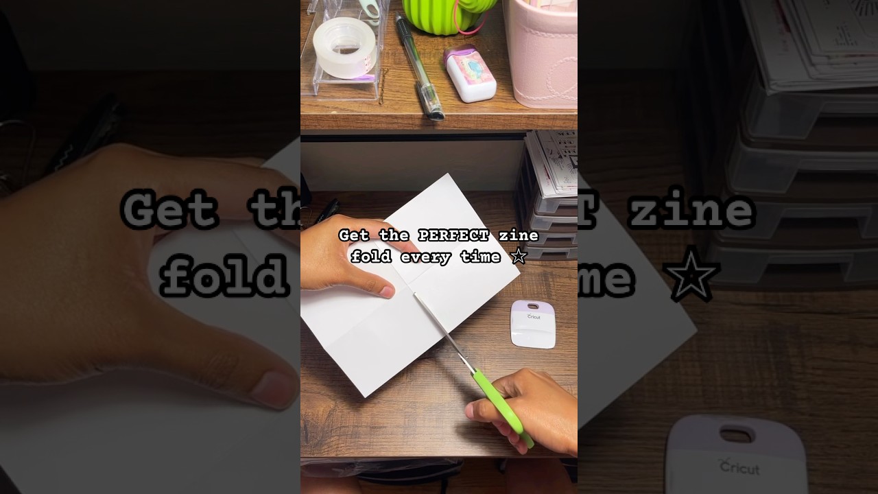 Fold Your Zines PERFECTLY Every Time ✂️
