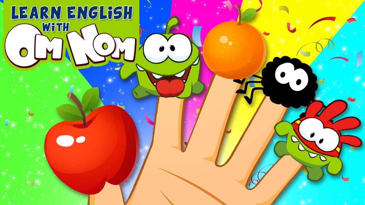 THE OM NOM - SUPER NOMS BEST FINGER FAMILY SONG for Kids | Nursery Rhymes for Kid Children by Om Nom