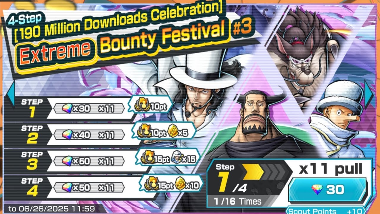 REBANNER EX AWAKENED FORM ROB LUCCI | ONE PIECE BOUNTY RUSH | OPBR