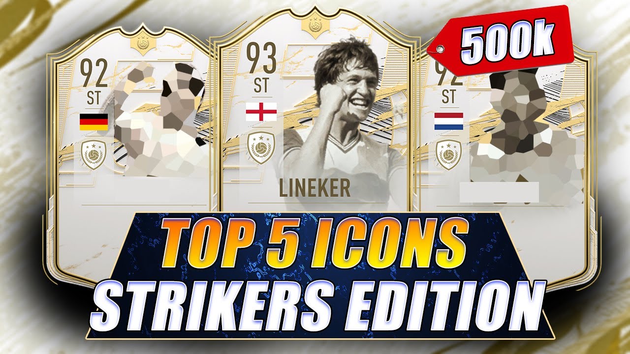 TOP 5 BEST ICON STRIKERS UNDER 500k IN FIFA 21! ICON BUYING GUIDE! - FIFA 21