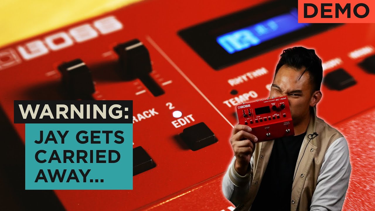 Лупер-станция Boss RC-500 | Лупинг для электрогитары