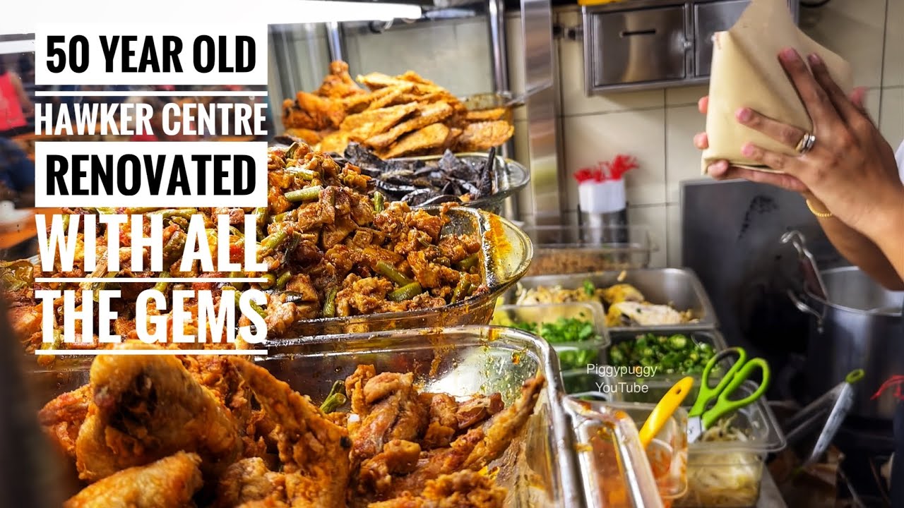 50yo HAWKER CENTRE - UPPER BOON KENG - Many Great Old Timers Here