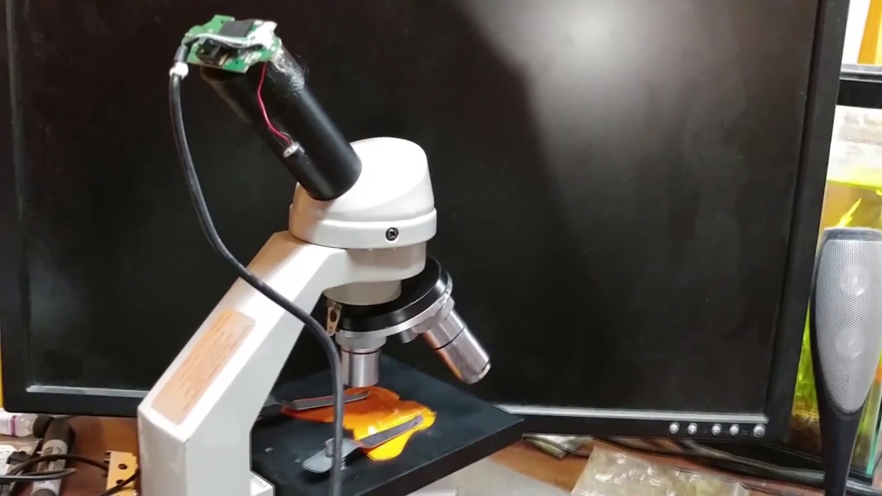 DIY $40 digital microscope project