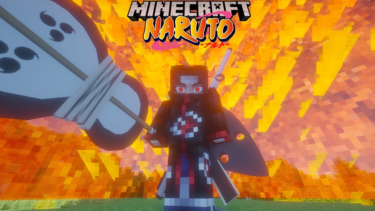 AHZNB Naruto Minecraft Mod BIGGEST Update EVER! New Jutsu, Weapons, And MORE!