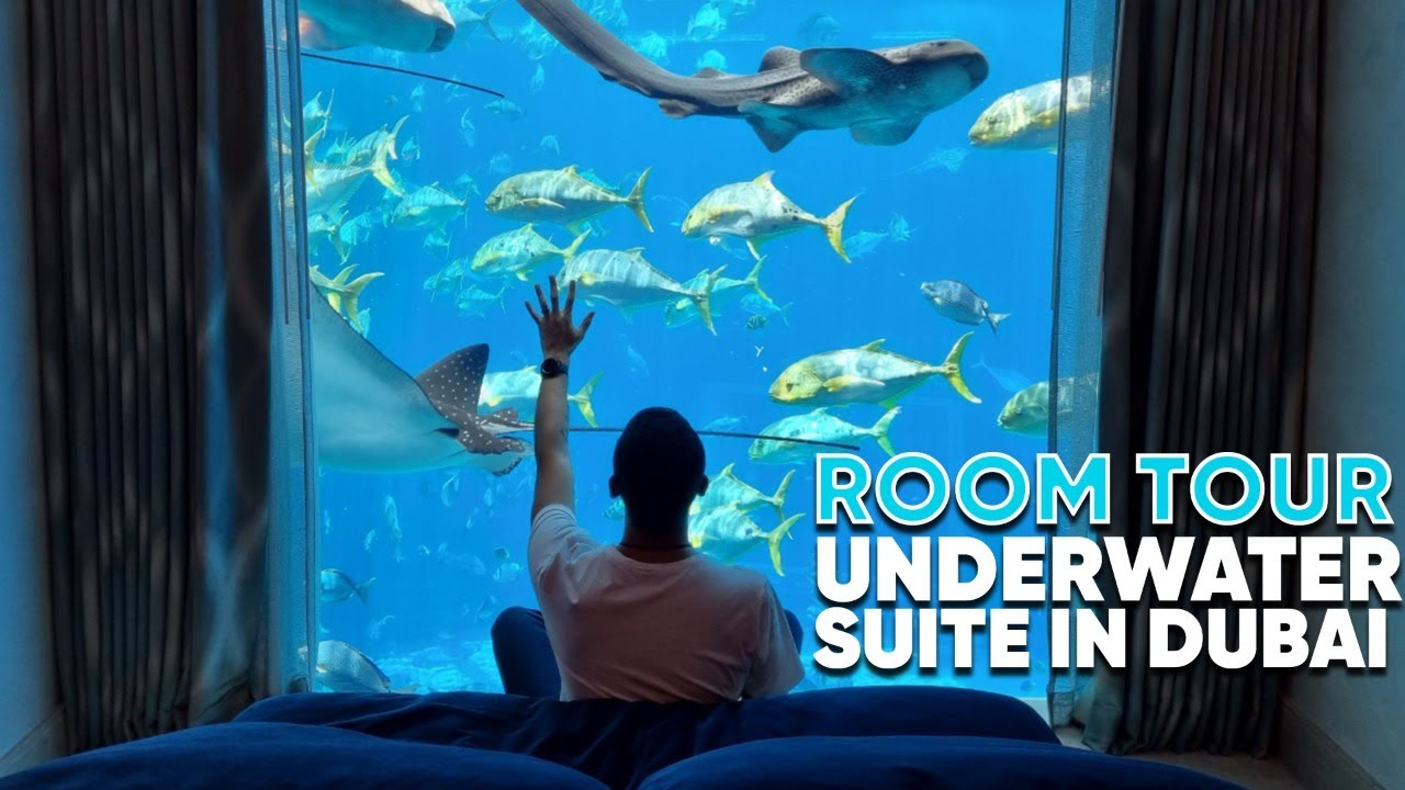 Underwater Room At Atlantis The Palm In Dubai | One Night In | Curly Tales UAE