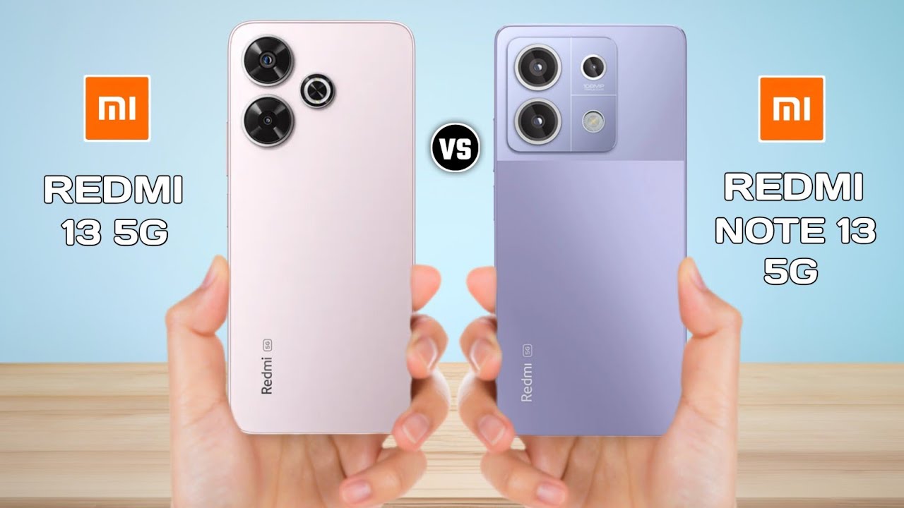 Redmi 13 5G Vs Redmi Note 13 5G ⚡ Full Comparison