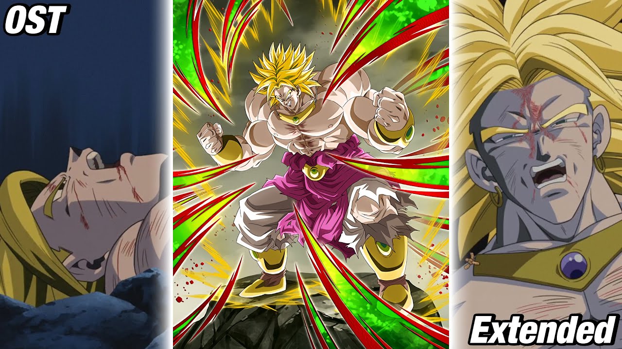 INT LR Dokkan Fest Legendary Super Saiyan Broly Intro Extended OST | Dragon Ball Z Dokkan Battle