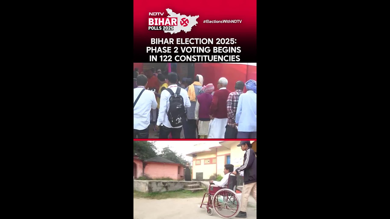 Bihar Election 2025: Phase 2 Voting Begins In 122 Constituencies