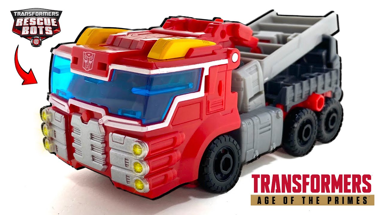 Худшая фигурка 2025 года&hellip; Обзор Transformers AGE OF THE PRIMES Voyager Class RESCUE BOTS HEATWAVE!