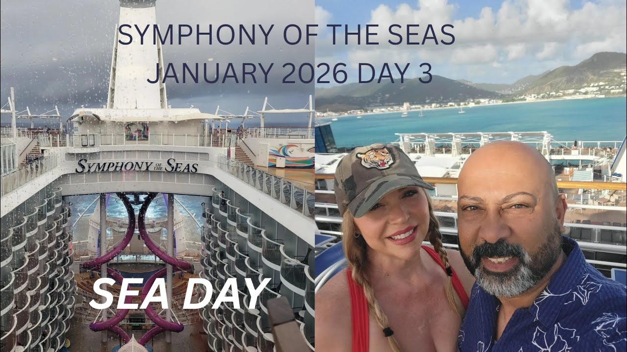 Symphony of the Seas VLOG Day 3, January 2026. Ultimate Abyss, 1977, White Party.