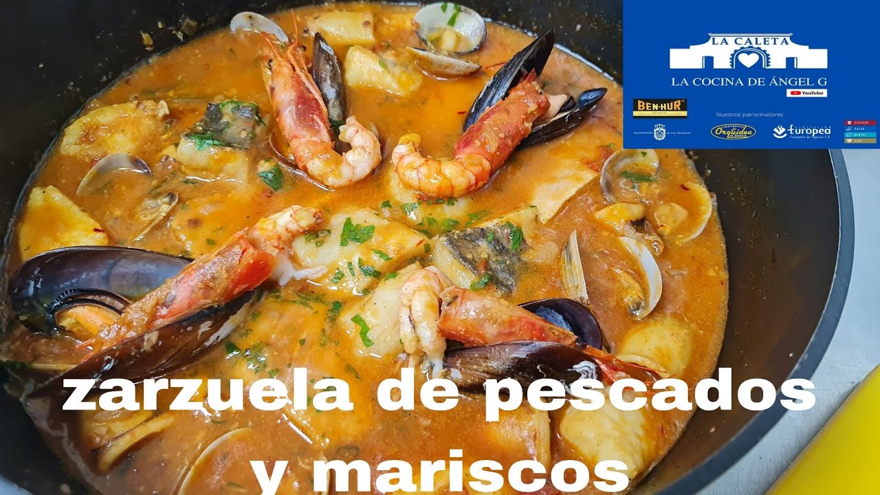 Zarzuela de pescado y marisco