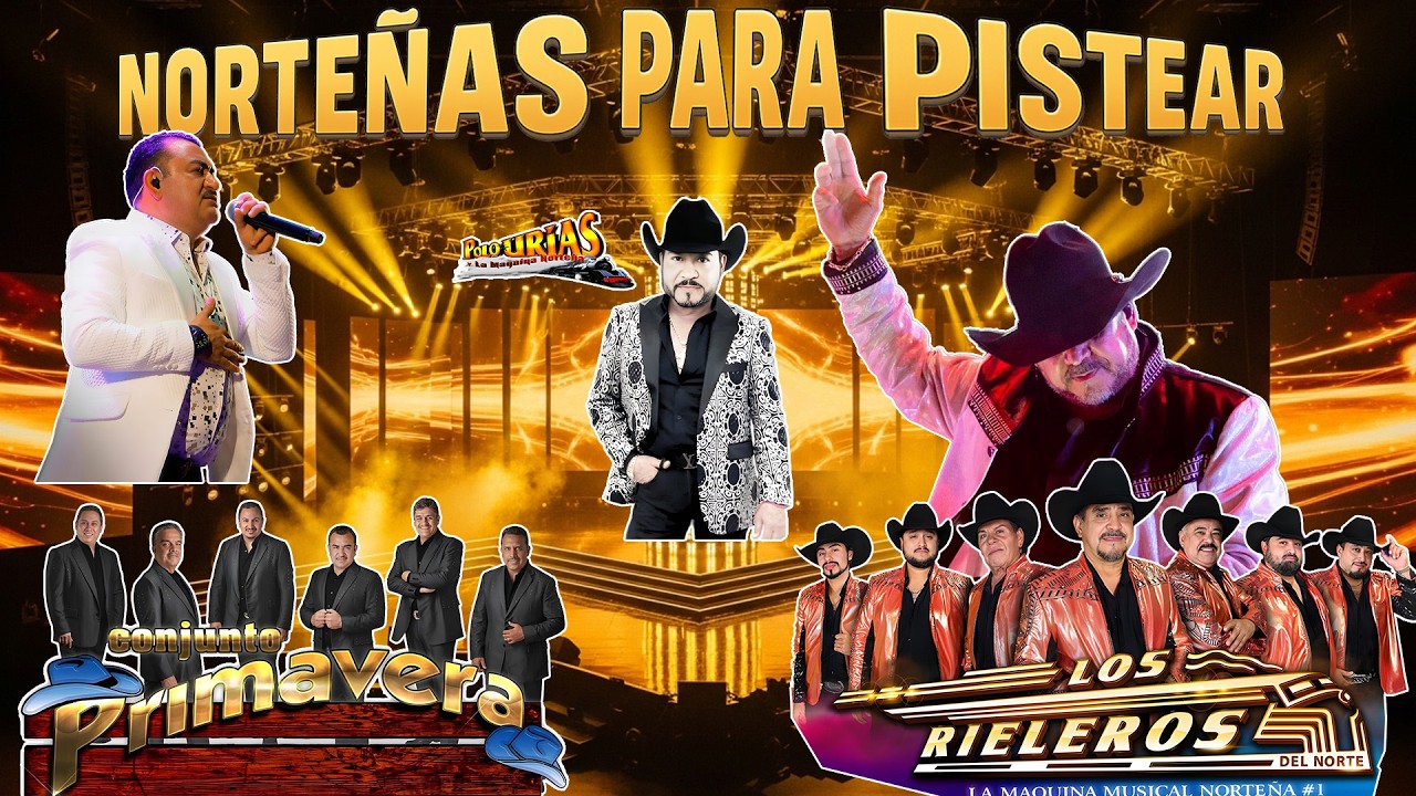 Puras Norteñas Viejitas Mix 🎶 Los Rieleros del Norte y Conjunto Primavera y Polo Urias