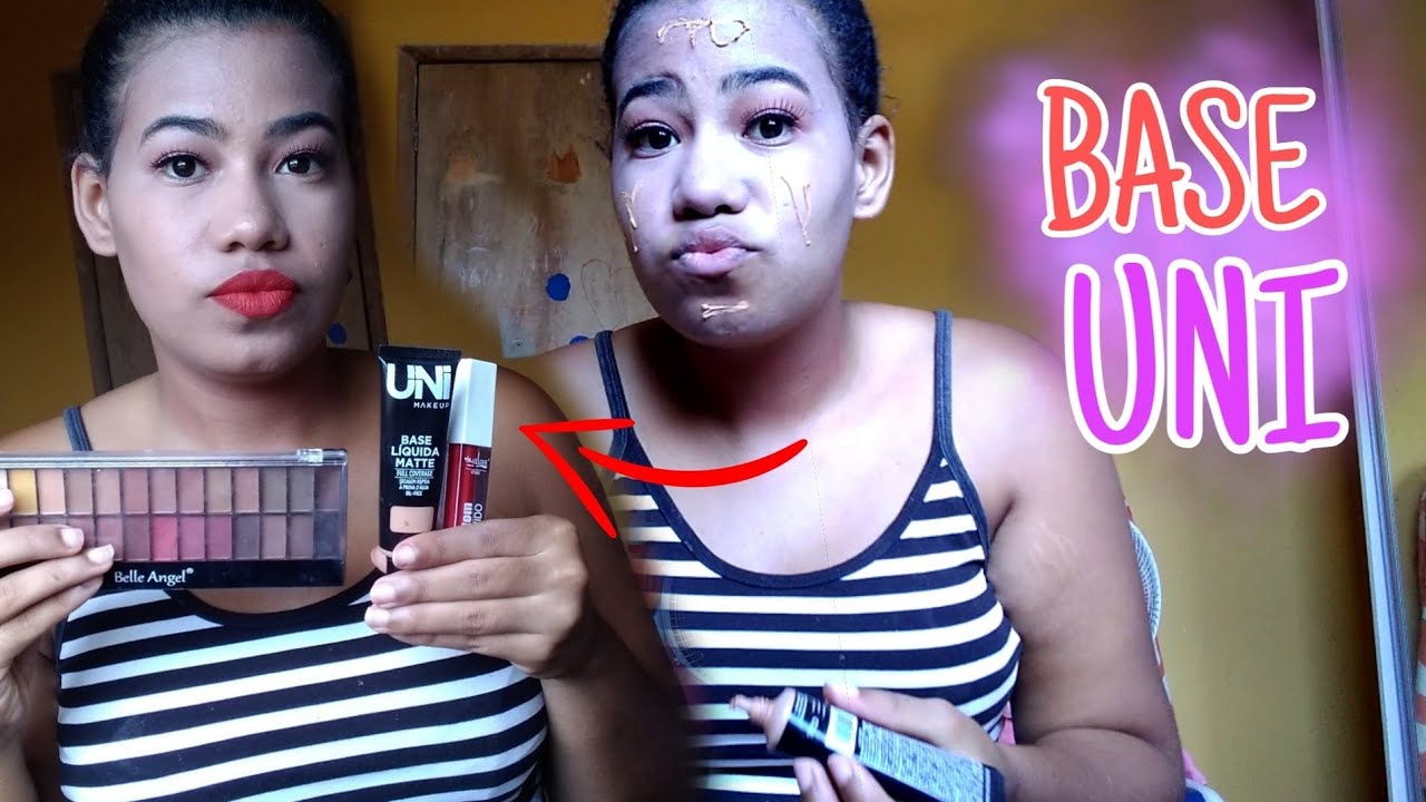 TESTANDO A BASE UNI MAKEUP