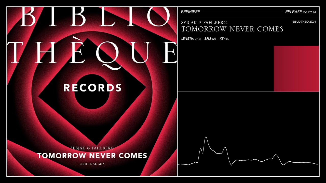 Sebjak & Fahlberg - Tomorrow Never Comes