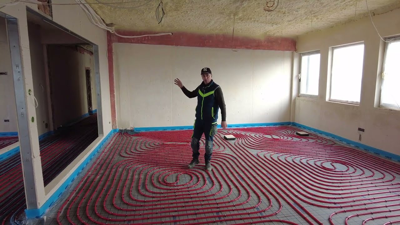 Încălzire prin pardoseală Romstal EcoHeat, realizată pe rolă tacker. Tel. 0722686760