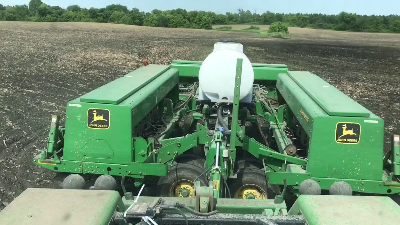 Drilling the Last Field of Soybeans